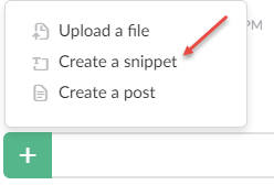 Use Snippets